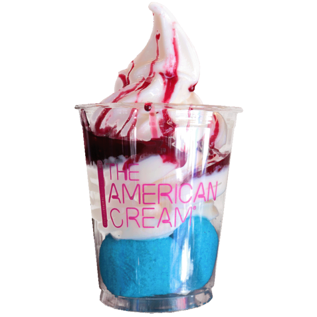 Helado soft American Cream heladeria